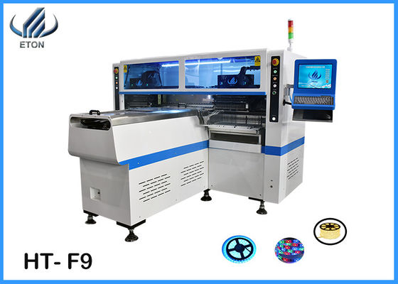 linha picareta do smt da montagem da microplaqueta do diodo emissor de luz da luz de tira de 25W CPH e máquina do lugar