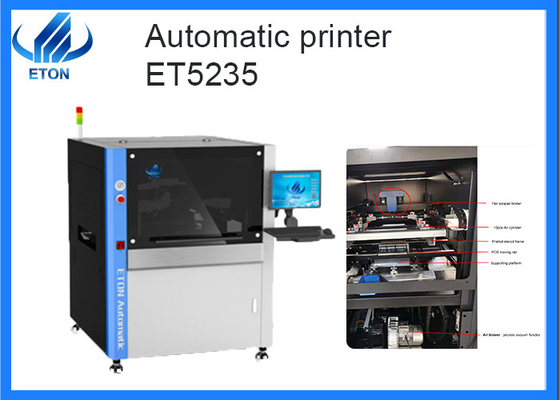 máquina automática completa da impressora do estêncil da visão da máquina do smt