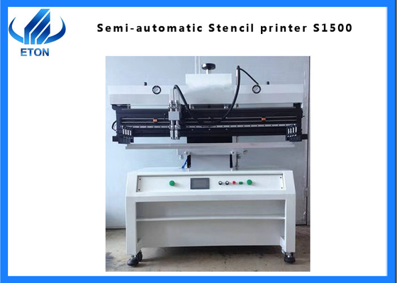 Máquina semiautomática do pinter do stenci na linha de produção de SMT com luz conduzida