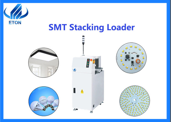 Linha deslizante equipamento de SMT do controlo do motor que empilha o carregador para a única placa tomada partido do PWB