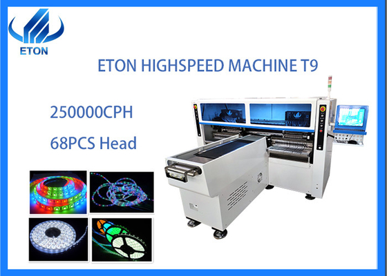 Espessura do PWB da máquina 1.5mm da picareta e do lugar de 250000CPH SMT para a tira flexível