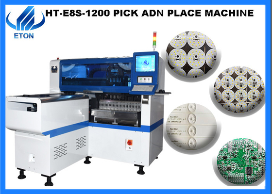 Alcance 45000PCH da capacidade da máquina 12heads Multifunctinal da picareta e do lugar do diodo emissor de luz de SMT