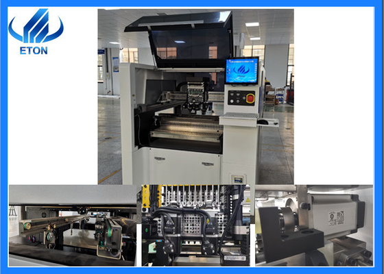 A câmera Smd da visão de 10 cabeças conduziu os bulbos que fazem a picareta da máquina e a máquina do lugar