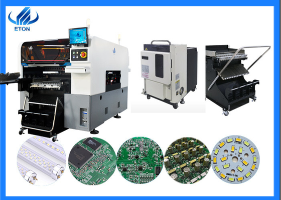 Picareta da máquina da colocação de ETON SMT e máquina de alta velocidade do lugar para 0201 componentes
