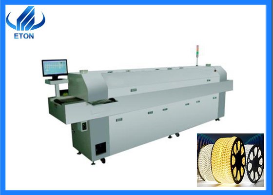 Máquina de linha de montagem de placas de circuito impresso SMT Máquina de solda de refluxo de luz LED