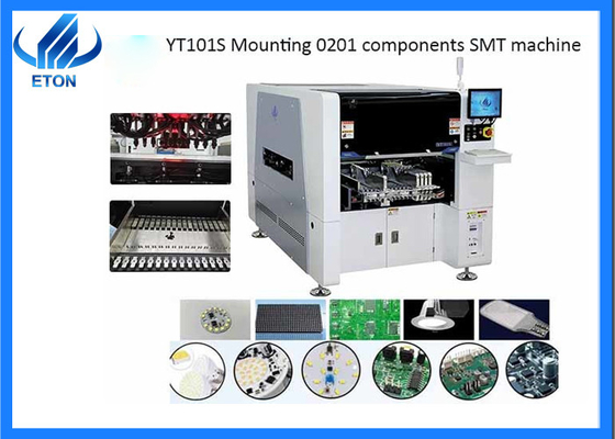 0201 Component SMT Mounter YT101S 4W CPH Pick and Place Machine