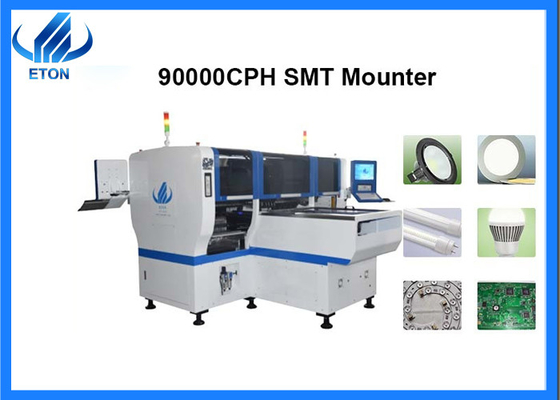 Diodo emissor de luz e picareta de SMT Mounter 90000CPH 380AC 50HZ da placa e equipamento elétricos do lugar