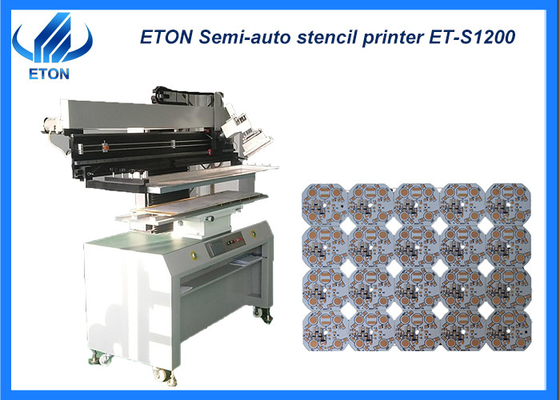 O sulco fixo do CE fácil opera a impressora do estêncil de 1200×300 milímetro SMT