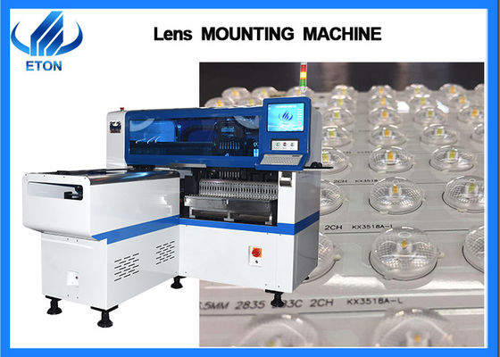 Os produtos da lente escolhem e colocam as cabeças da máquina 12 para a placa 1200*500mm máximo de PCBA