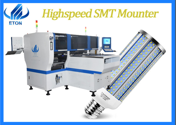 Picareta de SMT Mounter HT-E8D 90000CPH e máquina de alta velocidade do lugar para a luz do núcleo do diodo emissor de luz