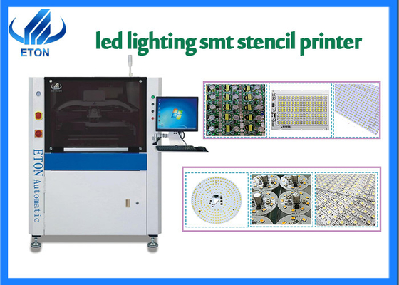 Linha de produção máquina de SMT de impressão automática da pasta da solda para luzes de rua da inundação do diodo emissor de luz
