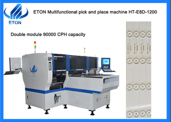 Diodo emissor de luz que ilumina a capacidade Multifuctional da máquina 90000 CPH do lugar da picareta de SMT