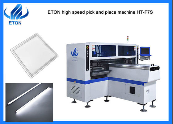 Máquina máxima da colocação de SMT da máquina da montagem da luz do tubo do diodo emissor de luz do PWB de 1.2M