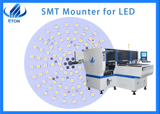 Eixo X Y Máquina de montagem SMT 90K CPH Velocidade Para lâmpada LED
