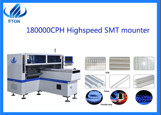 Máquina de montagem SMT de alta capacidade para PCB rígido