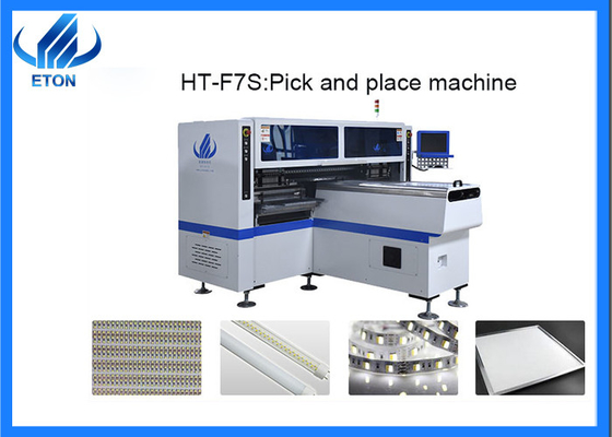 Máquina de montagem SMT HT-F7S para 0,6m-1,2m PCB rígido Amp 0,5m-1m LED Flexível