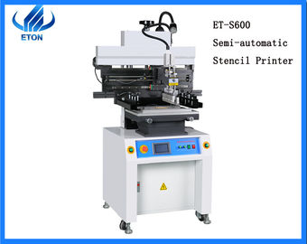 Máquina de impressão semi auto da tela do PWB do tamanho da máquina 1400*800*1680mm da montagem de SMT