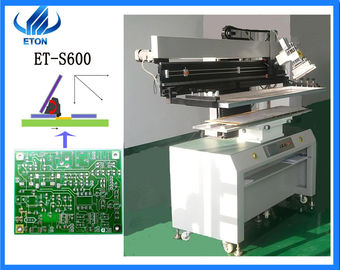 Impressora semi auto do estêncil da máquina da montagem de SMT para o PWB que imprime 0.6m