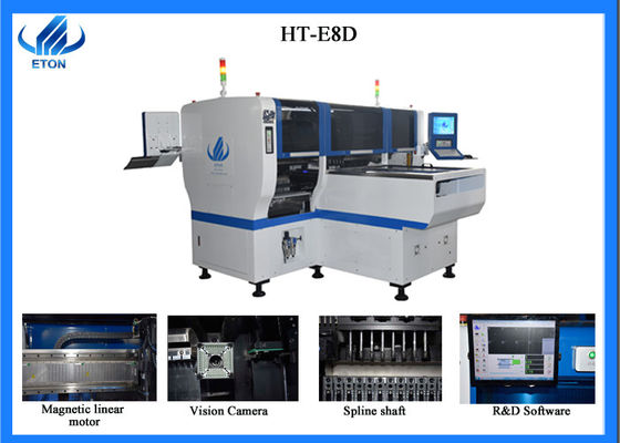 16 máquina HT-E8D da montagem das cabeças 8KW 80000CPH SMT