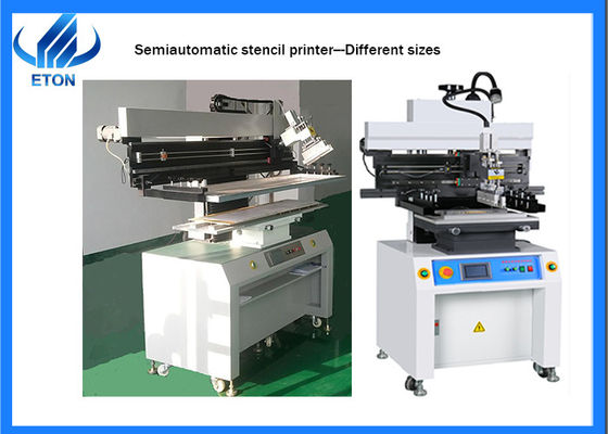 Máquina semi automática de Solder Paste Printing da impressora do estêncil do PWB