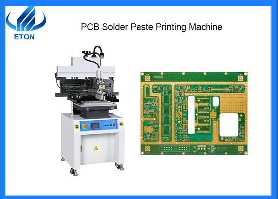9000 milímetros Min Semi Automatic Stencil Printer para a placa do PWB