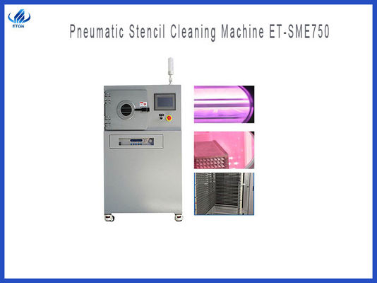 Estrutura de limpeza ET-SME750 do SUS 304 da máquina do estêncil pneumático