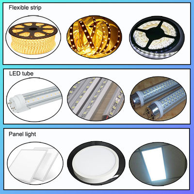 linha picareta do smt da montagem da microplaqueta do diodo emissor de luz da luz de tira de 25W CPH e máquina do lugar