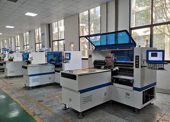 12 cabeças escolhem e colocam o equipamento 45000CPH multifuncional para o componente de Min Size 0402