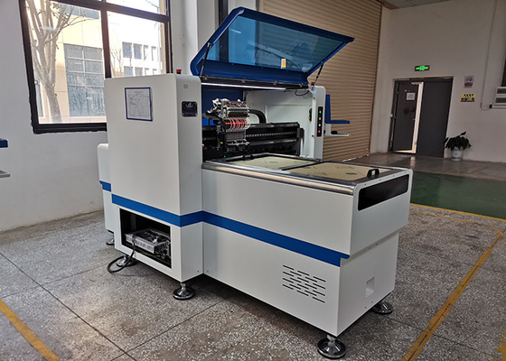 12 cabeças escolhem e colocam o equipamento 45000CPH multifuncional para o componente de Min Size 0402