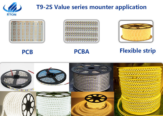 Full-Automatic Roll To Roll 136 Head SMT Pick Place Machine para luz de faixa LED flexível