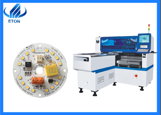 Picareta de SMT da luz do diodo emissor de luz e motor dobro do alimentador elétrico da máquina 45000 CPH do lugar