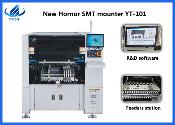 Vácuo que detecta a capacidade de SMT Chip Mounter 45000 com o motor linear magnético da parte alta