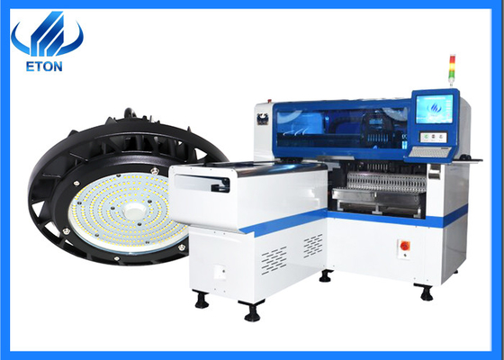 A máquina da colocação de SMT pode aplicar-se a todos os tipos de luzes do diodo emissor de luz e de lente do diodo emissor de luz