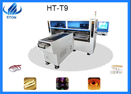A indústria do diodo emissor de luz na picareta de SMT e o mounter da microplaqueta do lugar para microplaquetas conduzidas conduziram a tira macia