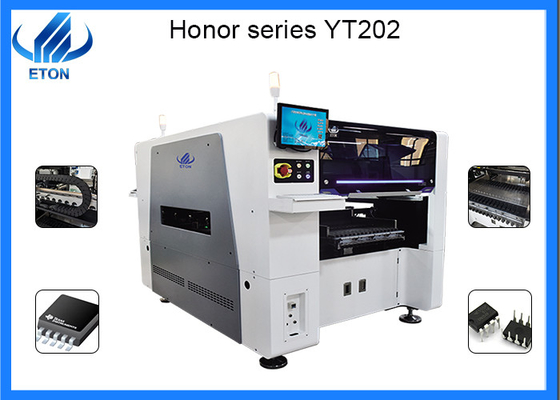 Linha de produção industrial máquina do diodo emissor de luz SMT Chip Mounter Semi Auto SMT para a exposição de diodo emissor de luz