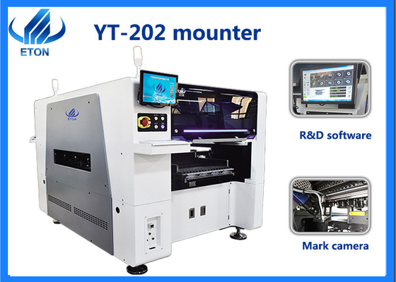 90000 picareta do minuto 0201 10mm da máquina de CPH SMT Mounter e máquina do lugar