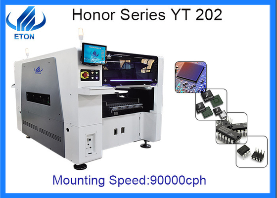 Linha de produção industrial máquina do diodo emissor de luz SMT Chip Mounter Semi Auto SMT para a exposição de diodo emissor de luz