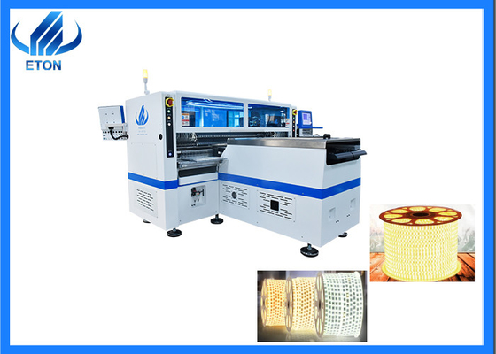 Motores dobro SMT Chip Mounter Strip Light Pick e máquina do lugar