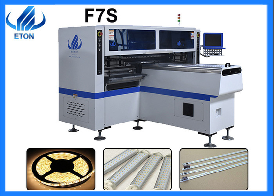 Máquina 2700mm 180000CPH de SMT Mounter da luz do tubo do diodo emissor de luz para a microplaqueta do diodo emissor de luz