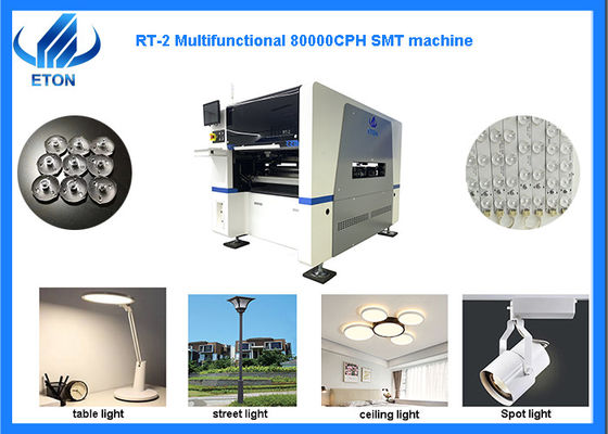 Picareta do bulbo dobro do DOB do bulbo do diodo emissor de luz do módulo e máquina de alta velocidade do lugar