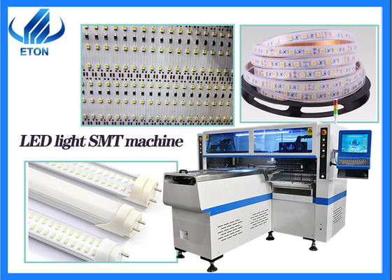 Picareta de SMT da elevada precisão da máquina automática do conjunto da luz do diodo emissor de luz e máquina de alta velocidade do lugar