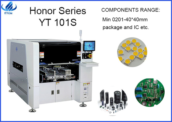 luzes do diodo emissor de luz de 380V 50HZ SMT Chip Making Machine For e motorista de PWB Board