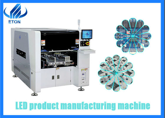 Máquina de fabricação componente 40000 CPH do diodo emissor de luz 0201 para a placa do PWB da elevada precisão