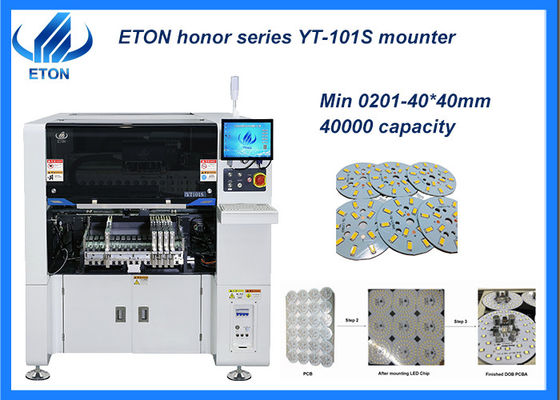 0201 picareta do CCC SIRA do CE do quilograma SMT da microplaqueta 1700 do diodo emissor de luz e máquina do lugar