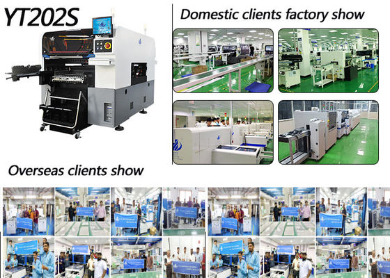 Máquina elétrica SMT automático Mounter do lugar da picareta de SMT da placa de 20 cabeças