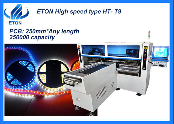 A máquina 250K CPH do conjunto do PWB da microplaqueta do diodo emissor de luz do CCC do CE de SIRA escolhe a máquina do lugar