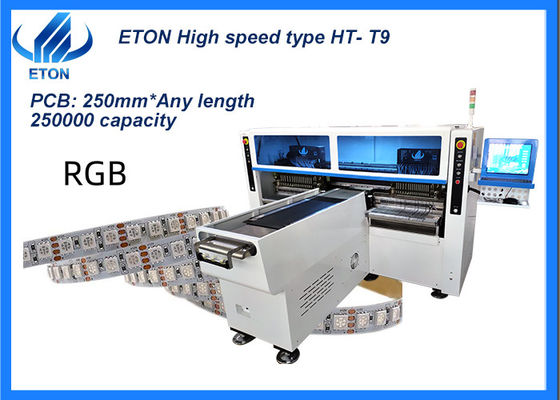 250000CPH pick and place machine for flexible strip light 1M - 100M Máquina de escolha e colocação para luz de faixa flexível 1M - 100M