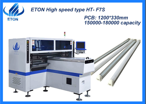 Máquina da alta velocidade 150000-180000 CPH SMT Mounter para a tira flexível do diodo emissor de luz do RGB 0.5m 1m