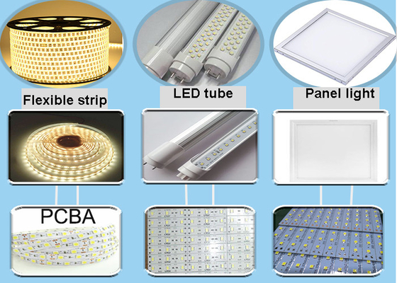 Luzes de painel de alta velocidade do tubo do diodo emissor de luz da máquina do conjunto do PWB que fazem SMT Chip Mounter