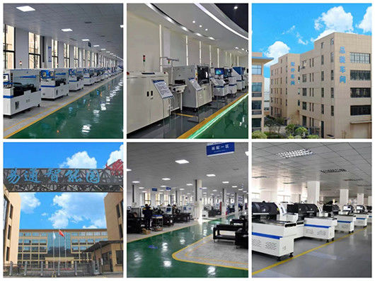 Independente automático completo da máquina 2 da impressora do estêncil da visão direto